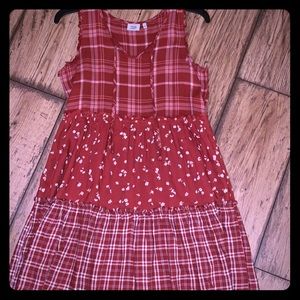 Sleeveless boho style dress